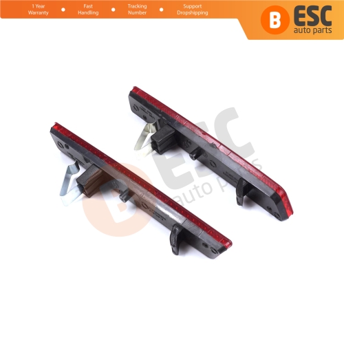 Rear Bumper Reflector Left Right 51810677 51810678 for Fiat Doblo MK2 Opel Combo D