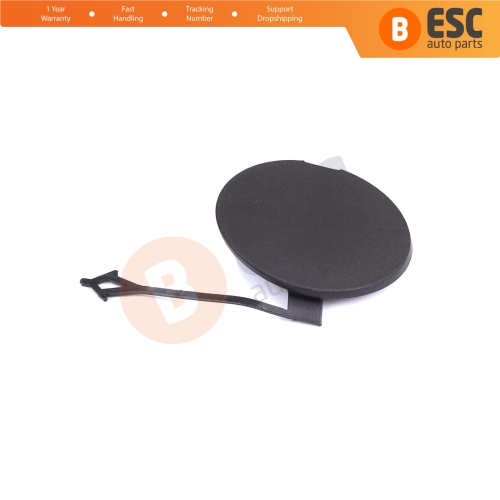 Front Bumper Tow Eye Cover 735615289 Textured for Fiat Doblo 2015-2020