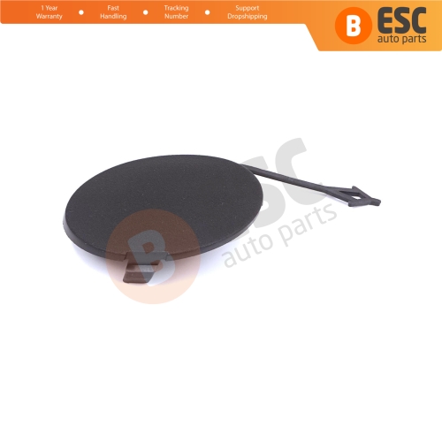 Front Bumper Tow Eye Cover 735615289 Textured for Fiat Doblo 2015-2020