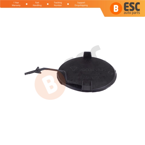 Front Bumper Tow Eye Cover 735507113 for Fiat Punto Evo Abarth 2009-2018