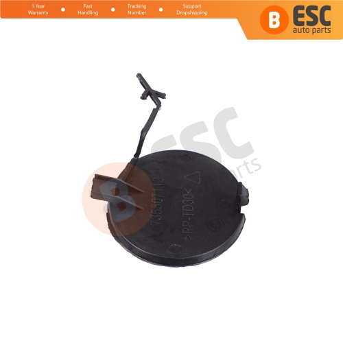 Front Bumper Tow Eye Cover 735507113 for Fiat Punto Evo Abarth 2009-2018