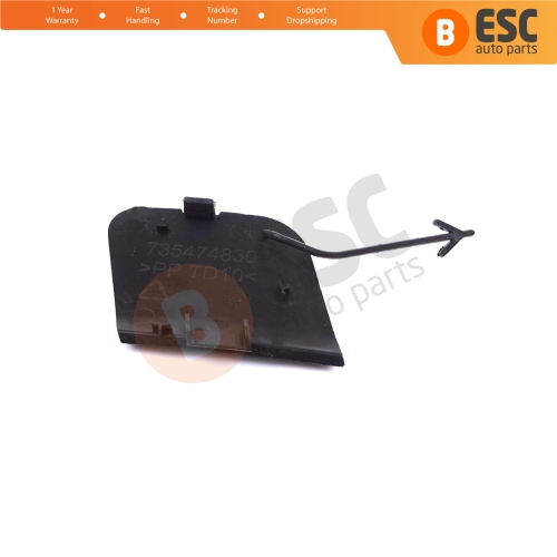 Front Bumper Tow Eye Cover 735516612 for Fiat Doblo 2010-2015