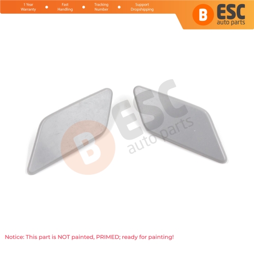 Front Bumper Headlight Headlamp Washer Jet Spray Nozzle Cover Cap 85353 F4020 85354 F4020 for Toyota Corolla MK12 E210