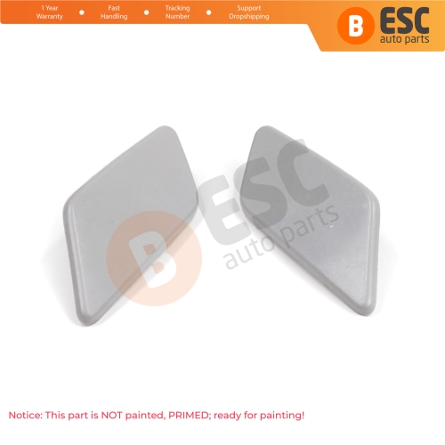 Front Bumper Headlight Headlamp Washer Jet Spray Nozzle Cover Cap 85353 F4020 85354 F4020 for Toyota Corolla MK12 E210