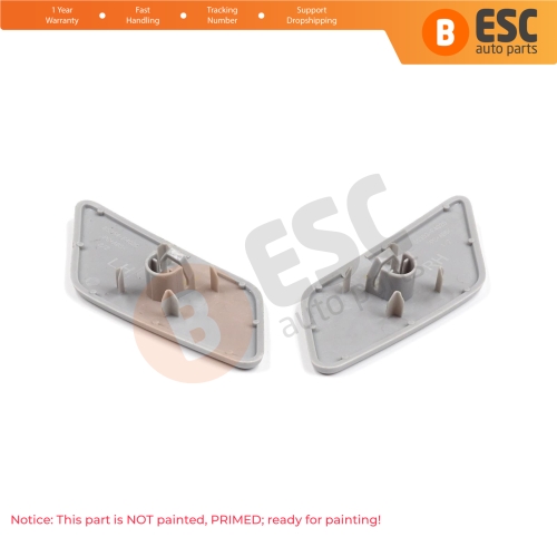 Front Bumper Headlight Headlamp Washer Jet Spray Nozzle Cover Cap 85353 F4020 85354 F4020 for Toyota Corolla MK12 E210