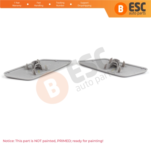 Front Bumper Headlight Headlamp Washer Jet Spray Nozzle Cover Cap 85353 F4020 85354 F4020 for Toyota Corolla MK12 E210