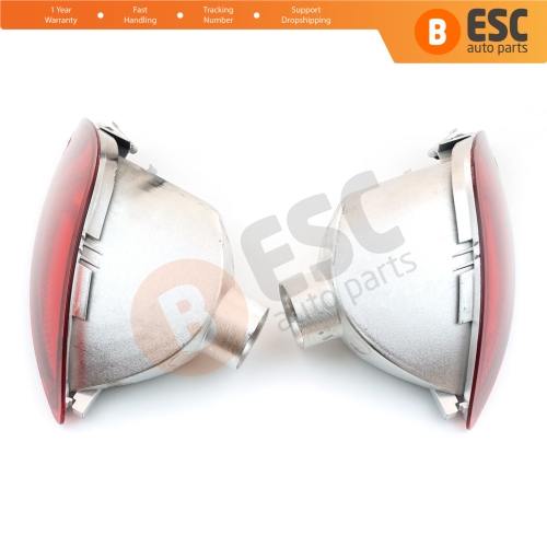 Rear Fog End Light Lamp Lens 8200776055 8200776054 for Renault Clio MK3