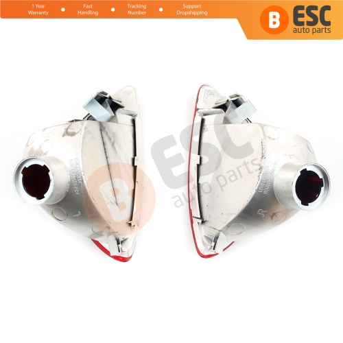 Rear Fog End Light Lamp Lens 8200776055 8200776054 for Renault Clio MK3