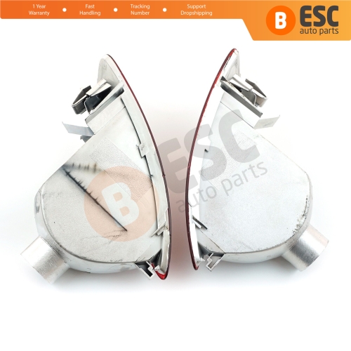 Rear Fog End Light Lamp Lens 8200776055 8200776054 for Renault Clio MK3