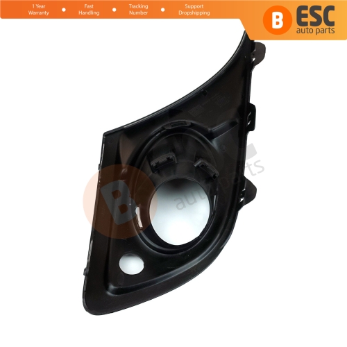 Front Fog Light Lamp Frame 620726677R Left for Renault Megane 3 W/ Hole