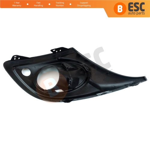 Front Fog Light Lamp Frame 620726677R Left for Renault Megane 3 W/ Hole