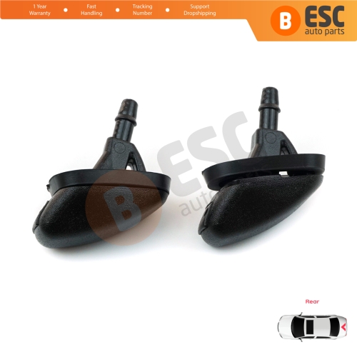 Rear Window Washer Jet Nozzle for Fiat Doblo Fiorino Punto Nemo Bipper Combo Ram 60666173