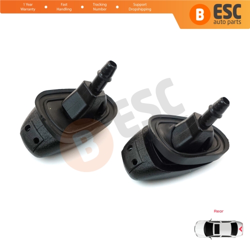 Rear Window Washer Jet Nozzle for Fiat Doblo Fiorino Punto Nemo Bipper Combo Ram 60666173