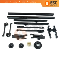 Electric Sunroof Guide Rail Repair Set for Land Rover Freelander MK1 L314 EFM100050 EFM100060 