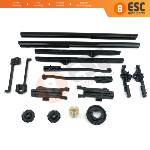 Electric Sunroof Guide Rail Repair Set for Land Rover Freelander MK1 L314 EFM100050 EFM100060 