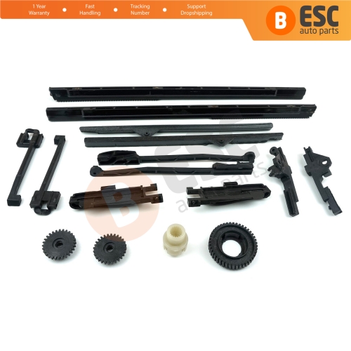 Electric Sunroof Guide Rail Repair Set for Land Rover Freelander MK1 L314 EFM100050 EFM100060 