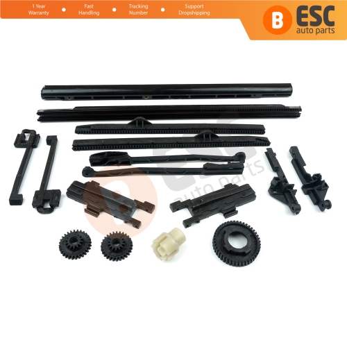 Electric Sunroof Guide Rail Repair Set for Land Rover Freelander MK1 L314 EFM100050 EFM100060 