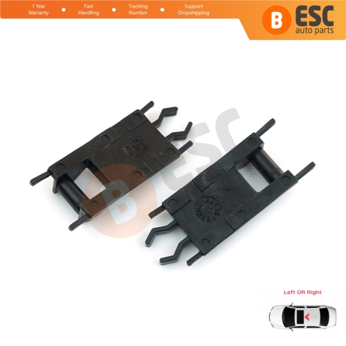 2 Pieces Sunroof Sliding Rail Lift Lever Hinge Bracket Clips for BMW E36 E38 E46 E39 X5 E53 54128202295 54128202296