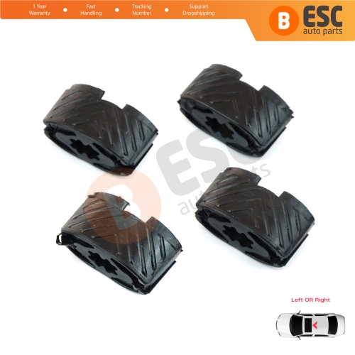 4 Pieces Sunroof Guide Sliding Clips for Renault Megane Scenic MK2 3 Laguna MK3 Koleos Latitude Talisman Jeep Renegade 7701209744 
