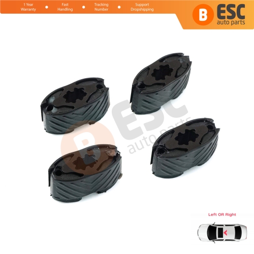 4 Pieces Sunroof Guide Sliding Clips for Renault Megane Scenic MK2 3 Laguna MK3 Koleos Latitude Talisman Jeep Renegade 7701209744 