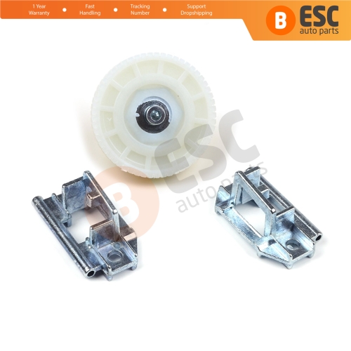 Sunroof Slider Cable End Clips Metal Brackets Motor Gear for Peugeot 206 206+ 207 842461 7701469319