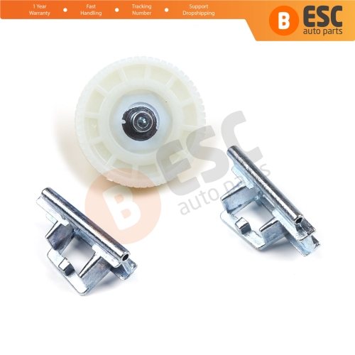 Sunroof Slider Cable End Clips Metal Brackets Motor Gear for Peugeot 206 206+ 207 842461 7701469319