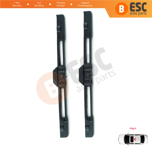 2 Pieces Sunroof Shade Curtain Right Side Slider for BMW 3 Series E46 1997-2006 54138246025