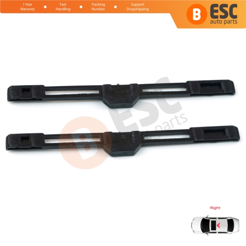 2 Pieces Sunroof Shade Curtain Right Side Slider for BMW 3 Series E46 1997-2006 54138246025