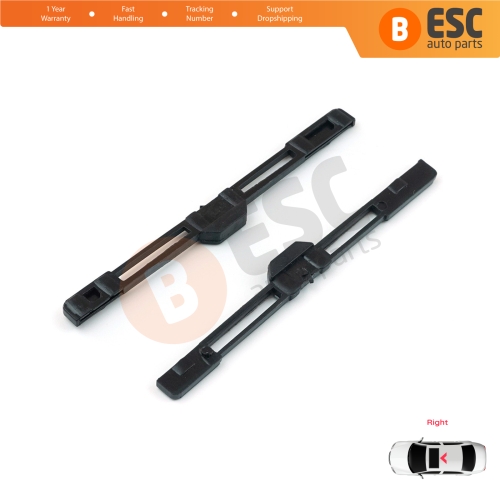 2 Pieces Sunroof Shade Curtain Right Side Slider for BMW 3 Series E46 1997-2006 54138246025