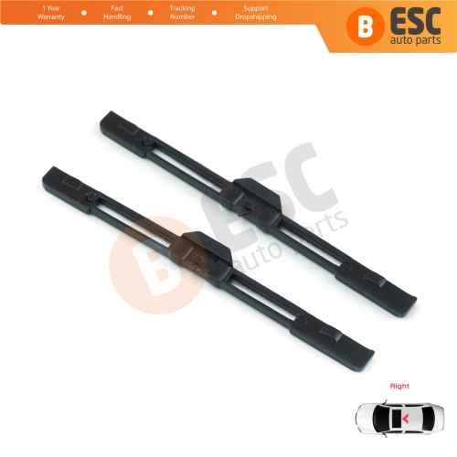 2 Pieces Sunroof Shade Curtain Right Side Slider for BMW 3 Series E46 1997-2006 54138246025