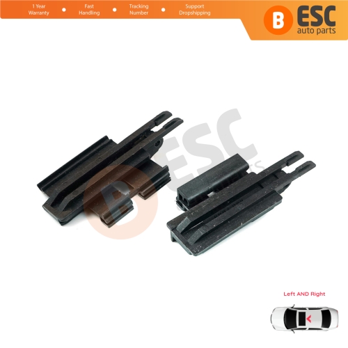 Sunroof Slider Guide Rail Left Right Bracket Clips for BMW 5 Series E39 1996-2003 4/5 Door X5 E53 2000-2006 811694522 811694523 