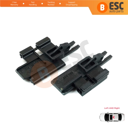 Sunroof Slider Guide Rail Left Right Bracket Clips for BMW 5 Series E39 1996-2003 4/5 Door X5 E53 2000-2006 811694522 811694523 