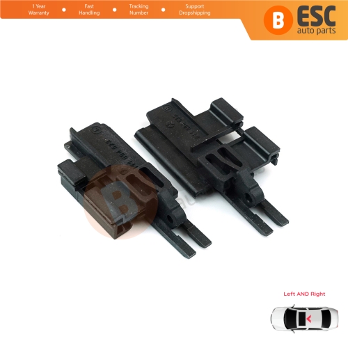 Sunroof Slider Guide Rail Left Right Bracket Clips for BMW 5 Series E39 1996-2003 4/5 Door X5 E53 2000-2006 811694522 811694523 