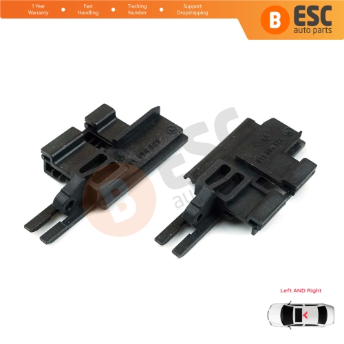 Sunroof Slider Guide Rail Left Right Bracket Clips for BMW 5 Series E39 1996-2003 4/5 Door X5 E53 2000-2006 811694522 811694523 