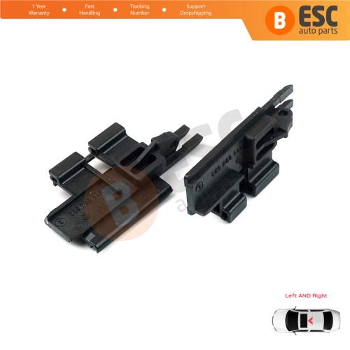 Sunroof Slider Guide Rail Left Right Bracket Clips for BMW 5 Series E39 1996-2003 4/5 Door X5 E53 2000-2006 811694522 811694523 