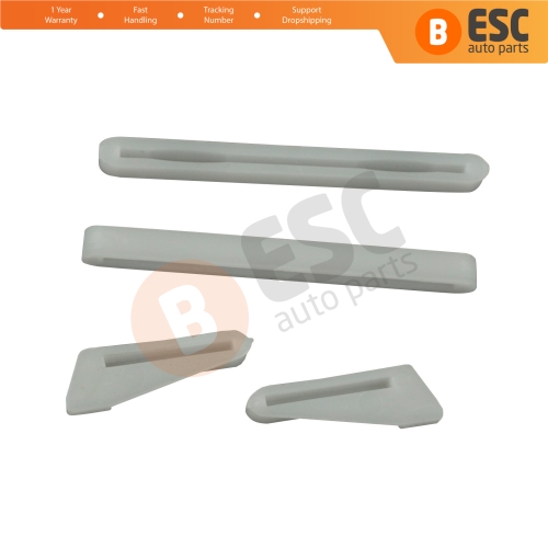4 Pieces Sunroof Curtain Slider Suspended Headliner Parts Rear for BMW 3 E91 5 E61 X3 E83 X5 E53 E70 Cullinan RR31 54137155683 