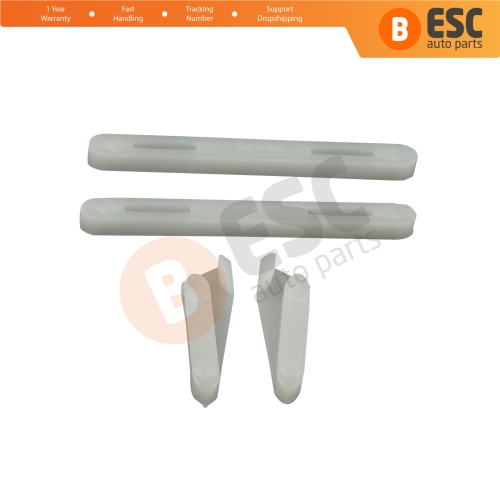 4 Pieces Sunroof Curtain Slider Suspended Headliner Parts Rear for BMW 3 E91 5 E61 X3 E83 X5 E53 E70 Cullinan RR31 54137155683 