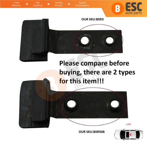 Sunroof Shade Curtain Left Side Slider for BMW 3 Series E46 1997-2003 Pre-Facelift 54138246027