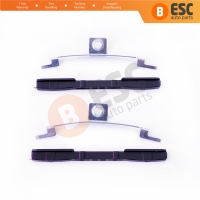 2 Sets Sunroof Shade Blind Guide Rail Clips for VW Beetle Bora Jetta Golf MK4 MK5 Passat B5 B6 Audi A3 A4 A6 Seat Leon 1999-2013 4B0877165