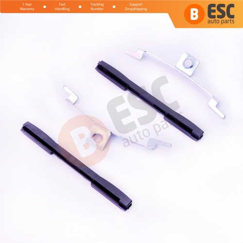 2 Sets Sunroof Shade Blind Guide Rail Clips for VW Beetle Bora Jetta Golf MK4 MK5 Passat B5 B6 Audi A3 A4 A6 Seat Leon 1999-2013 4B0877165