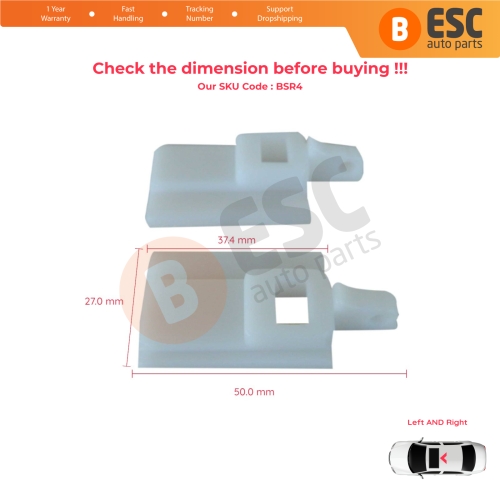 Sunroof Sliding Rail Lift Lever Hinge Bracket Left Right for BMW 3 Series E36 E46 7 Series E38 54128119747 54128119748