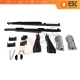16 Pcs Sunroof Runner Track Slider Curtain Shade Guide Repair Clips for BMW 3 E91 5 E61 X3 E83 X5 E53 E70 Cullinan RR31 54138408062