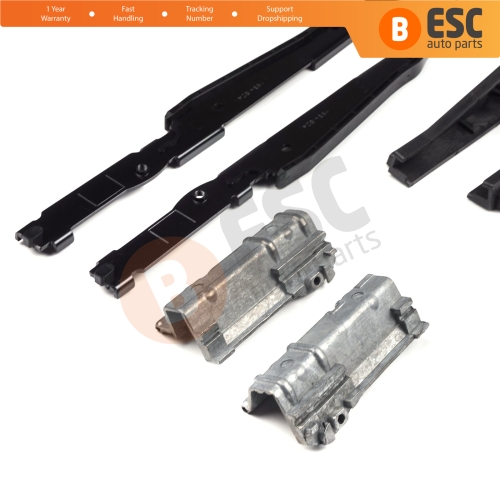 6 Pcs Sunroof Runner Track Slider Guide Repair Clips for BMW 3 E91 5 E61 X3 E83 X5 E53 E70 Cullinan RR31 54138408062
