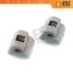 2 Pieces Sun Visor Shade Holder Hook Clips Gray Color for Mercedes W123 W124 W126 W201 190 W140