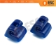 2 Pieces Sun Visor Shade Holder Hook Clips Blue Color for Mercedes W123 W124 W126 W201 190 W140