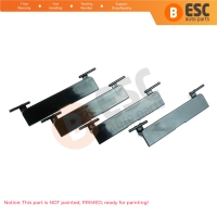4 Pieces Panoramic Roof Rack Port Cover Trim 20469071829040 for Mercedes C Class W204 2007-2014 95*20 mm