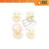 4 Pieces Sunroof Sun Shade Cover Panel Upholstery Repair Clips for Audi A6 S6 RS6 C6 4F 2004-2011 A4 B7 8E/8H 2004-2008 4F0877255B