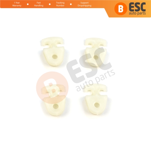 4 Pieces Sunroof Sun Shade Cover Panel Upholstery Repair Clips for Audi A6 S6 RS6 C6 4F 2004-2011 A4 B7 8E/8H 2004-2008 4F0877255B