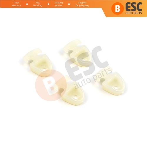 4 Pieces Sunroof Sun Shade Cover Panel Upholstery Repair Clips for Audi A6 S6 RS6 C6 4F 2004-2011 A4 B7 8E/8H 2004-2008 4F0877255B