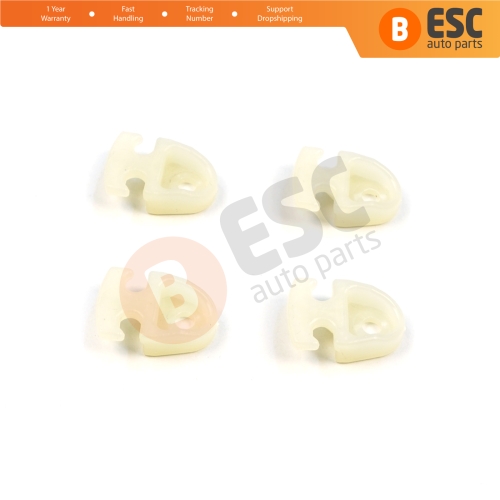 4 Pieces Sunroof Sun Shade Cover Panel Upholstery Repair Clips for Audi A6 S6 RS6 C6 4F 2004-2011 A4 B7 8E/8H 2004-2008 4F0877255B